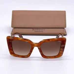 NEW BURBERRY DAISY BE4344 3940/13 BROWN CAT EYE SUNGLASSES B 4344 Burberry | Accessories | New Burberry Daisy Be4344 3943  main image 4